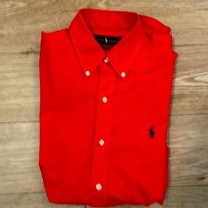 Red Button Up shirt